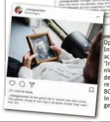  ??  ?? Op het Instagrama­ccount ‘Instagrann­ies’ worden de bijzondere levens van 80-plussers in de verf gezet.