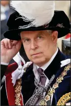  ??  ?? Political comments: Prince Andrew