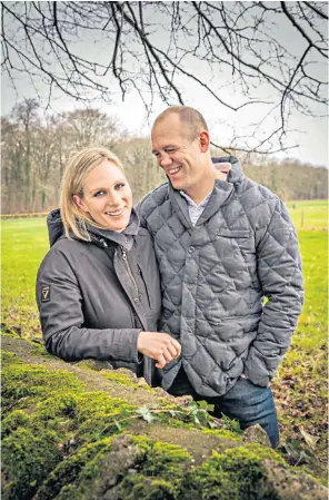  ??  ?? Zara and Mike Tindall have announced they are expecting a second child. Above left, Royal family tree