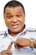  ??  ?? Air Marshal Sadique Abubakar, Chief of Air Staff