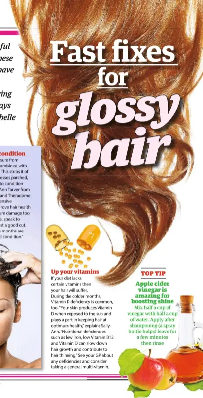 Fast fixes for glossy hair - PressReader