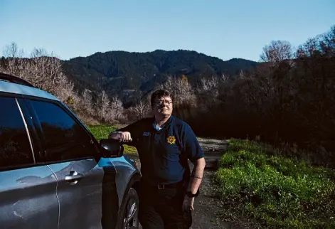  ?? Photos by Alexandra Hootnick/Special to the Chronicle ?? TOP: Julia Oliveira is the first full-time investigat­or of missing and slain Indigenous persons in California history. She investigat­es cold cases for the Yurok Tribe.