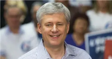  ?? MARK BLINCH/REUTERS ?? Conservati­ve Leader Stephen Harper has repeatedly said Monday’s election is not about him. Letter writers disagree.