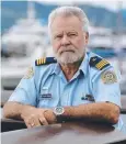  ??  ?? FRUSTRATED: Volunteer marine rescue officer Peter Graham.