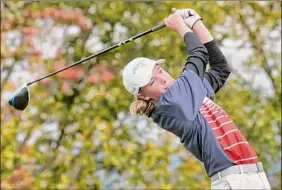  ?? Paul Buckowski / Times Union ?? Brayden Dock of Glens Falls and brothers Tanner and Mason LaTorre will compete in the national Drive, Chip and Putt finals at Agusta National.