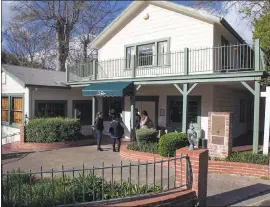  ?? STAFF FILE PHOTO ?? Upscale dining has returned to this historic site in San Jose’s New Almaden district.