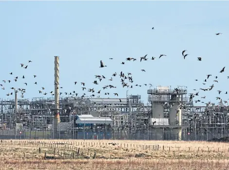  ??  ?? PIONEERING: The Acorn carbon capture and storage project is based at the St Fergus terminal near Peterhead.