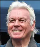  ??  ?? GOADING: David Icke yelled insults at police trying to break up the rally