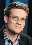  ?? RICHARD DREW/The Associated Press ?? John Green, author of The Fault in Our Stars, says he’s astonished by the response to his novel that’s
now a movie.