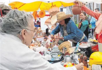  ?? FOTO: ARCHIV ?? Der beliebte Flohmarkt am Southside-Samstag von ProTUT findet nach wie vor statt.