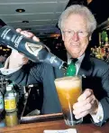  ?? ?? Neary’s owner Jimmy Neary served up pints of beer, Irish coffee and comfort.