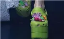  ??  ?? Crocs launched high-fashion collaborat­ions with Balenciaga, pictured. Photograph: Victor Virgile/Gamma-Rapho/Getty