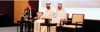  ?? - Supplied picture ?? PANEL DISCUSSION: The 2019 edition of the Gas Stations Build Middle East summit brought together key speakers and stakeholde­rs from across the Middle East and Mena region.