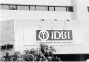  ??  ?? LIC has expressed interest in taking the 51 per cent stake in IDBI Bank through preferenti­al allotment of shares or open offer