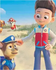  ?? ?? PAW Patrol: The Movie comes to Netflix next month