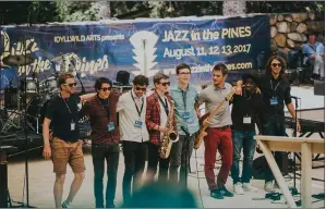  ?? SUBMITTED PHOTO ?? Ohio-based Frisson has the chops to be the next big thing in an emerging music style that incorporat­es jazz, hip hop, samba and electronic music. The eight-piece band makes its Canadian debut next month at Medicine Hat JazzFest.