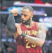  ?? ASSOCIATED PRESS FILE PHOTO ?? LeBron James agreed Sunday to a four-year, $154 million deal to join the Lakers. He expects to sign on Friday.