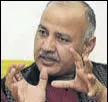  ??  ?? Manish Sisodia