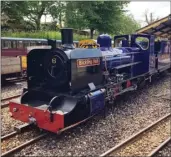  ?? Photos: HRA/BVR ?? ABOVE: It doesn’t look like the coal we are used to but could this e-coal be the future for those using steam power? BELOW: The Bure Valley Railway’s ‘Blickling Hall’ was the guinea-pig for the tests.