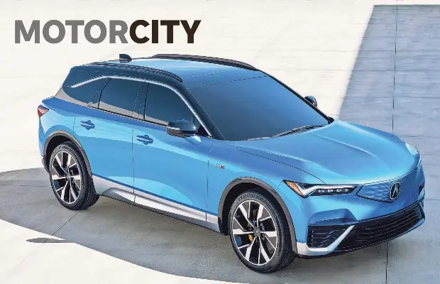Acura unveils 2024 ZDX, a sporty 500-hp electric SUV | Detroit Free ...