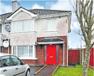  ??  ?? A semi-detached 3-bedroom home in Gurteen, which recently sold at auction for €115,000. At present the property tax on that house would be €225 but under the new valuation bands it will be €90.