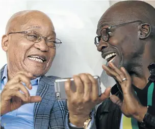  ?? Picture: ROGAN WARD ?? STRATEGY: President Jacob Zuma and his finance minister, Malusi Gigaba, appointed after careful planning to draw the sting from the uproar the president knew his decision would be met with