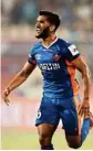  ?? PIC/ISL ?? Sahil Tavora of FC Goa scores a goal in the dying seconds of the game against Chennaiyin FC on Thursday