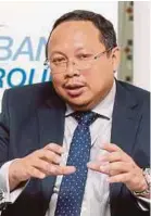  ??  ?? Affin Bank Bhd group chief executive officer Kamarul Ariffin Mohd Jamil