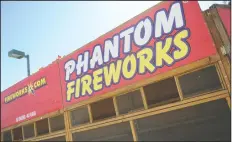  ?? BEA AHBECK/NEWS-SENTINEL ?? Safe and sane fireworks go on sale in Lodi today from six nonprofit groups.