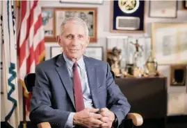  ?? National Geographic for Disney Plus ?? Anthony Fauci in the documentar­y “Fauci.”