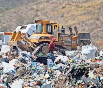  ??  ?? el relleno Sanitario capta los desechos de los municipios de chihuahua, Aldama y Aquiles Serdán