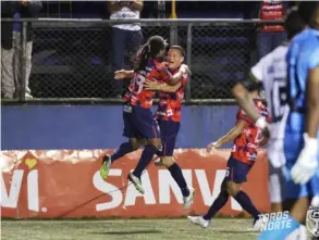  ?? PREnsA sAn CARlOs ?? Jonathan McDonald convirtió el gol definitivo en el partido que San Carlos le ganó a Liberia 3-2.