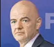  ?? AFP ?? FIFA chief Gianni Infantino.