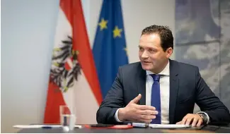  ?? ?? Austrian Federal Minister for Agricultur­e, Forestry, Regions and Water Management Norbert Totschnig led a move to delay EU antidefore­station rules.