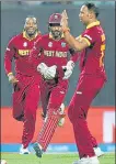  ??  ?? West Indies celebrate after winning the n
T20 World Cup in 2016. Does the cricket world really need a T20 Cup though?