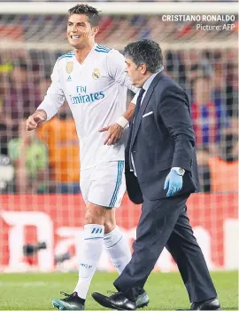  ?? Picture: AFP ?? CRISTIANO RONALDO