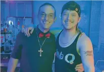  ?? JESSI HAZELWOOD VIA DEN ?? Derrick Rump, left, and Daniel Aston were bartenders at Club Q in Colorado Springs. They were both killed in the shooting at the club on Nov. 19.