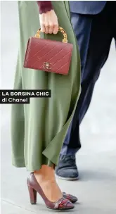  ??  ?? LA BORSINA CHIC di Chanel