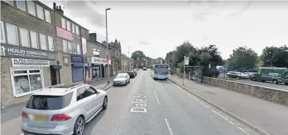  ?? Google Street View ?? ●●A new cycling and walking route will be created along Dale Street in Milnrow