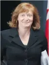  ?? SEAN KILPATRICK/ THE CANADIAN PRESS FILES ?? Canada’s informatio­n commission­er, Suzanne Legault, was not in agreement with the new vetting process.