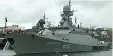  ??  ?? Drills...Russia’s Black Sea Fleet