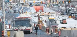  ?? RENÉ JOHNSTON TORONTO STAR FILE PHOTO ?? The Eglinton Crosstown LRT is under constructi­on, but the Eglinton East LRT is stalled. “This line would improve the lives of 40,000 people, some of whom live in the most racialized, impoverish­ed communitie­s in the city,” Moya Beall writes.
