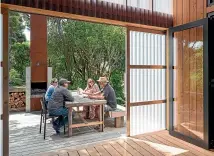  ?? OLIVER WEBER ?? Puponga Bach in Golden Bay, led by John Hardwick-Smith of Athfield Architects, has won a Housing award in the NZIA Nelson-Marlboroug­h Architectu­re Awards.