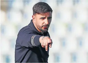  ?? ?? Gonçalo Santos não pode ser técnico principal nas fichas dos jogos
Gonçalo Santos estreou-se como treinador do Casa Pia na última jornada e com uma vitória caseira frente ao Arouca