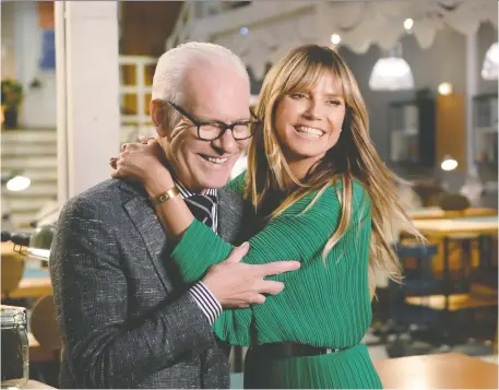  ?? KRISTINE SPARROW/AURELIEN ?? A confusing judging process mars Amazon Prime’s Making the Cut, a series about fashion that lacks a genuine general-interest hook, despite the familiar presence of fashion consultant Tim Gunn and supermodel Heidi Klum, who reunite after their Project Runway days.