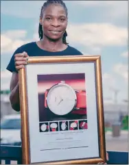  ??  ?? It’s about time: Nako Timepieces has honoured Montsho