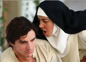 ?? GUNPOWDER AND SKY ?? Dave Franco and Aubrey Plaza in “The Little Hours,” directed by Jeff Baena.