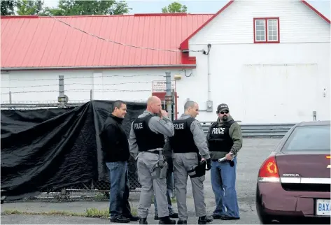  ?? POSTMEDIA FILE PHOTO ?? Niagara Regional Police seized the Hells Angels Niagara complex in Welland on Monday, June 1, 2009.