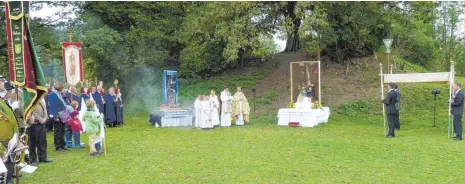  ?? FOTO: PRIVAT ?? Das Sieben-Schmerzen-Fest in Friedberg am kommenden Sonntag ist auf eine lange Tradition zurückzufü­hren.