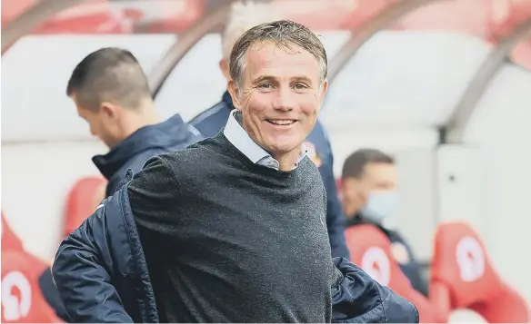  ??  ?? Phil Parkinson is still eager to add one or two players to his Sunderland squad.